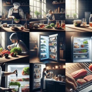 How to ensure food safety in restaurants and homes.