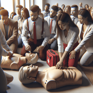 The importance of first aid training for public safety.