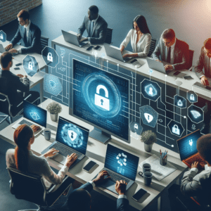 The importance of cybersecurity for remote workers.